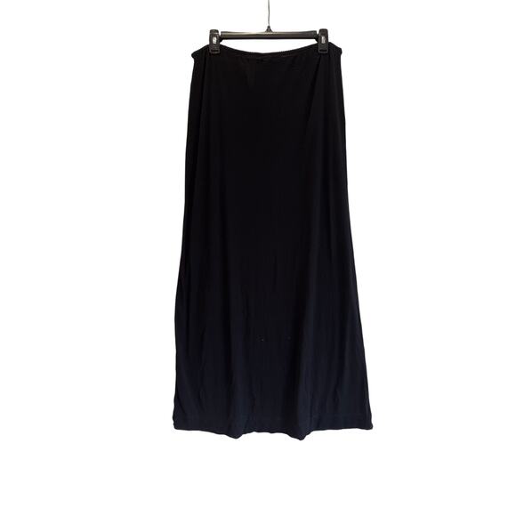 Victoria’s Secret Sheer Black Maxi Skirt L Adjustable Waist NWT Vintage Y2K - Picture 3 of 5